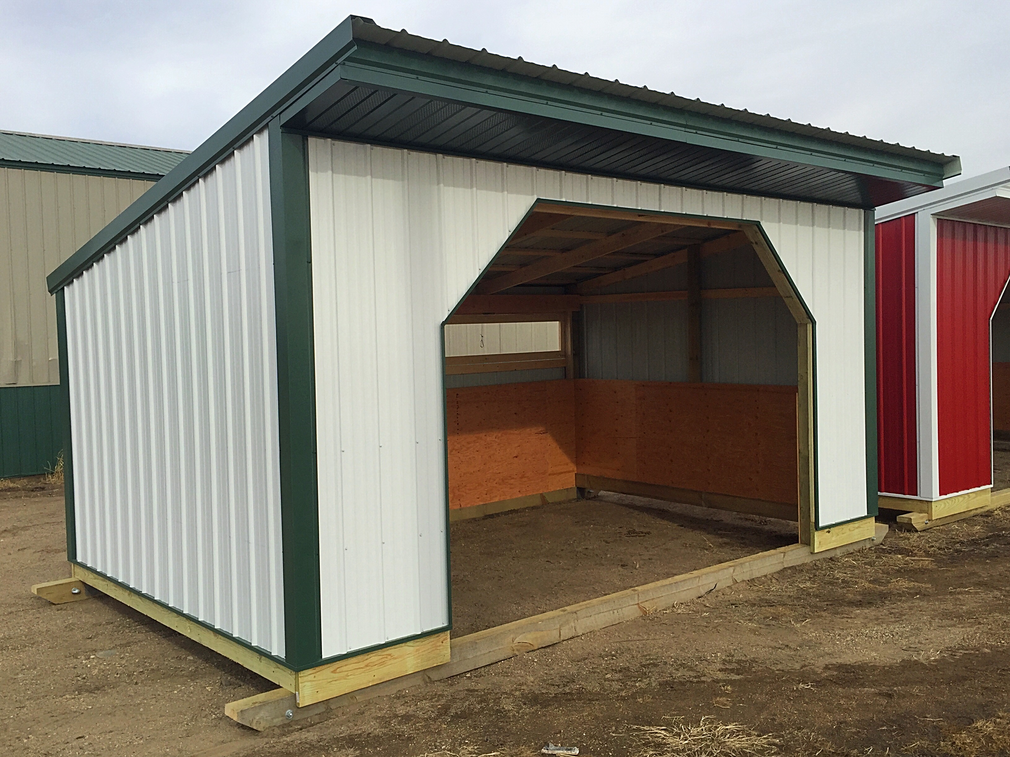 18x12 EZ Run In Horse Shelter RFC